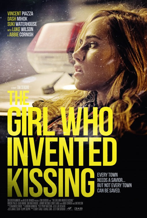 1000 piece jigsaw puzzle for the movie poster: The Girl Who Invented Kissing (2017)