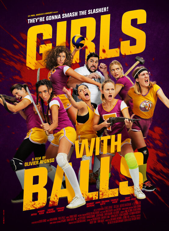 1000 piece jigsaw puzzle for tv poster: Girls with Balls, ver2