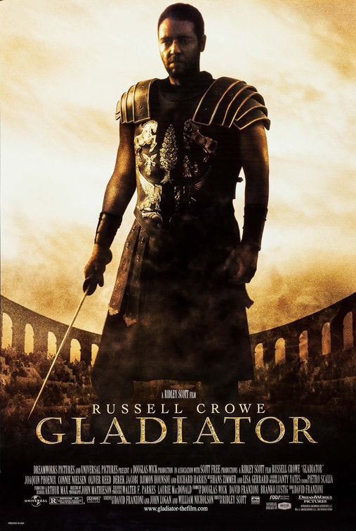 the movie poster: Gladiator (2000) ver1