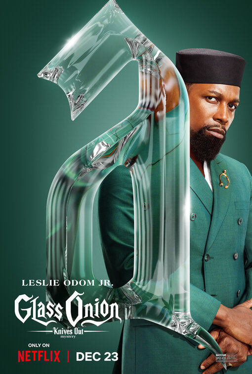 1000 piece jigsaw puzzle for the movie poster: Glass Onion: A Knives Out Mystery (2022) ver14