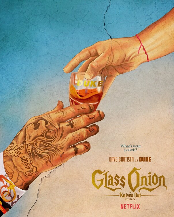 1000 piece jigsaw puzzle for the movie poster: Glass Onion: A Knives Out Mystery (2022) ver27