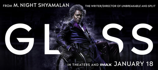 1000 piece jigsaw puzzle for the movie poster: Glass (2019) ver17