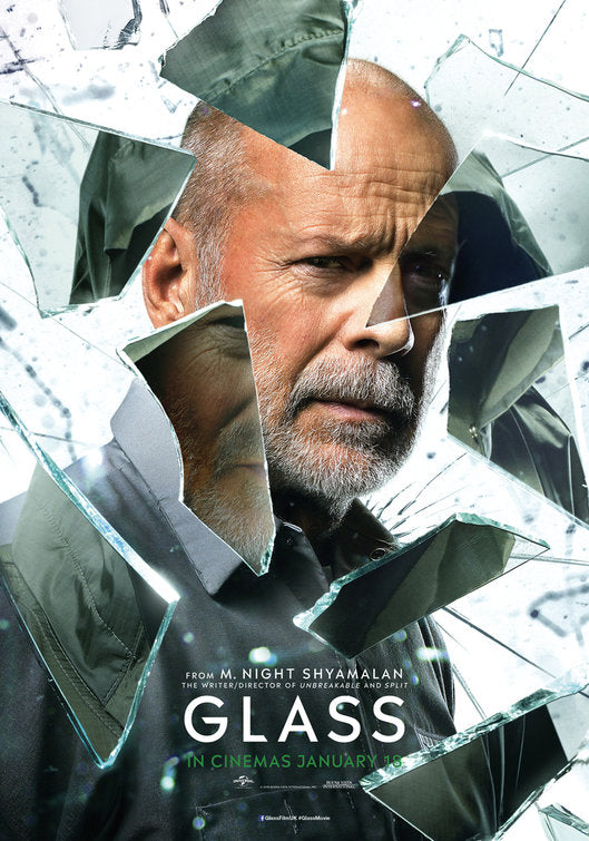 1000 piece jigsaw puzzle for the movie poster: Glass (2019) ver4