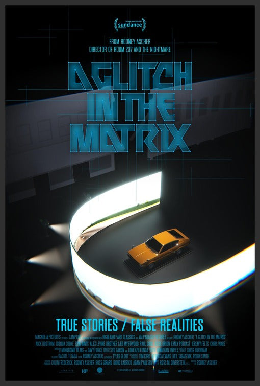 1000 piece jigsaw puzzle for the movie poster: A Glitch in the Matrix (2021)