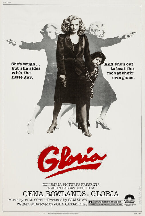 the movie poster: Gloria (1980)