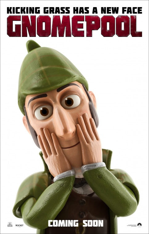 1000 piece jigsaw puzzle for the movie poster: Sherlock Gnomes (2018) ver27