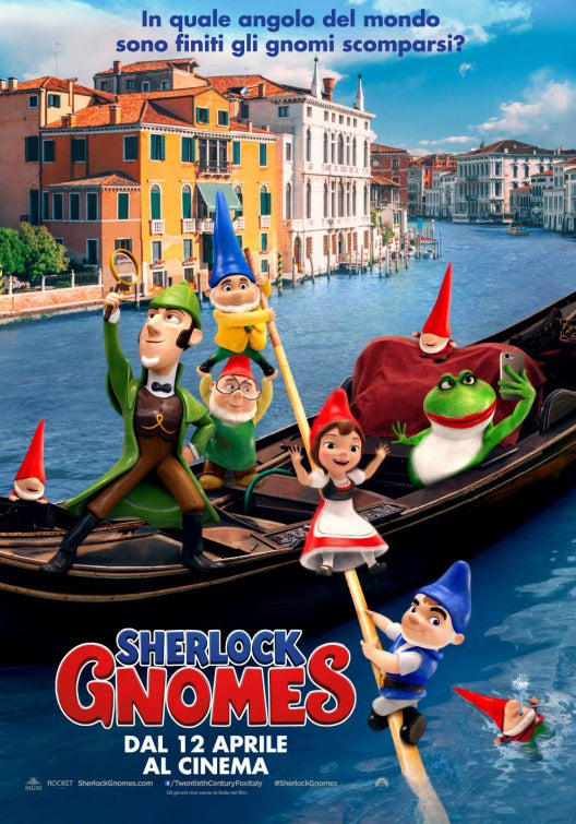 1000 piece jigsaw puzzle for the movie poster: Sherlock Gnomes (2018) ver36