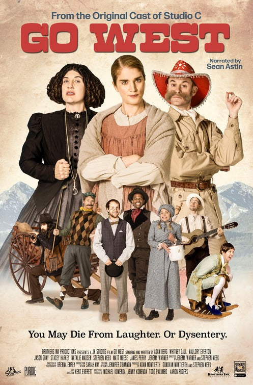 1000 piece jigsaw puzzle for the movie poster: Go West (2023)