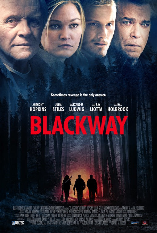 1000 piece jigsaw puzzle for the movie poster: Blackway (2016)