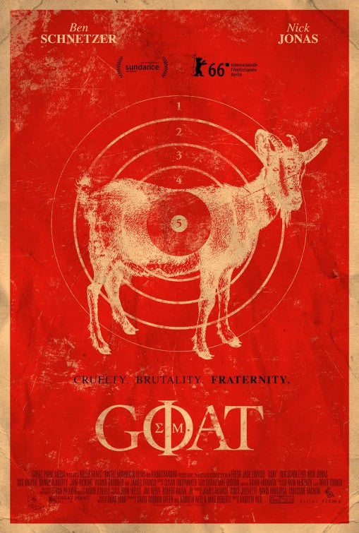 1000 piece jigsaw puzzle for the movie poster: Goat (2016)