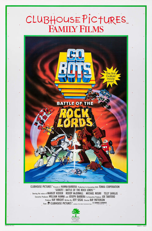 the movie poster: GoBots: War of the Rock Lords (1986)