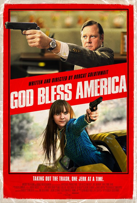 1000 piece jigsaw puzzle for the movie poster: God Bless America (2011) ver2