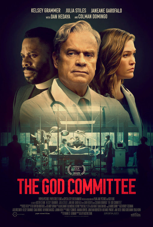 1000 piece jigsaw puzzle for the movie poster: The God Committee (2021)