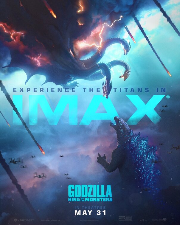 1000 piece jigsaw puzzle for the movie poster: Godzilla: King of the Monsters (2019) ver12