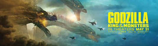 1000 piece jigsaw puzzle for the movie poster: Godzilla: King of the Monsters (2019) ver18