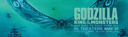 1000 piece jigsaw puzzle for the movie poster: Godzilla: King of the Monsters (2019) ver21