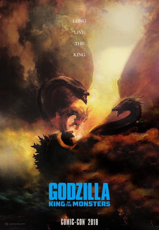 1000 piece jigsaw puzzle for the movie poster: Godzilla: King of the Monsters (2019) ver3
