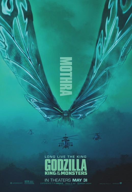 1000 piece jigsaw puzzle for the movie poster: Godzilla: King of the Monsters (2019) ver7
