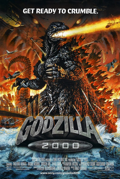 the movie poster: Godzilla 2000 (2000)