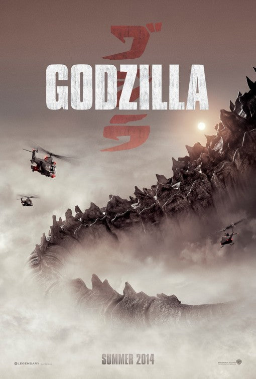 1000 piece jigsaw puzzle for the movie poster: Godzilla (2014) ver2