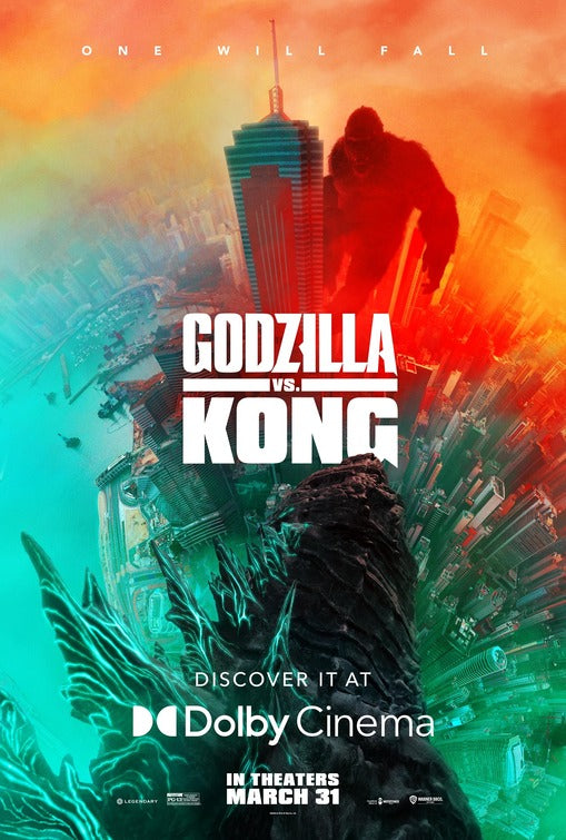 1000 piece jigsaw puzzle for the movie poster: Godzilla vs. Kong (2021) ver13