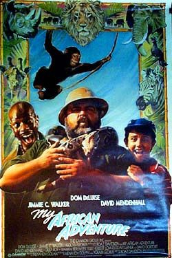 the movie poster: Going Bananas (1987)