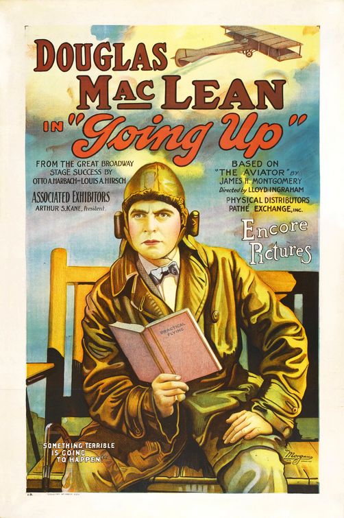 the movie poster: Going Up (1923)