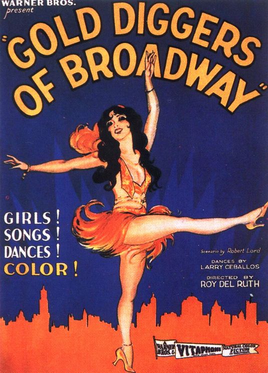the movie poster: Gold Diggers of Broadway (1929)