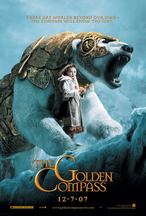 the movie poster: The Golden Compass (2007)