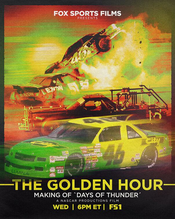 1000 piece jigsaw puzzle for tv poster: The Golden Hour: Making of 'Days of Thunder'