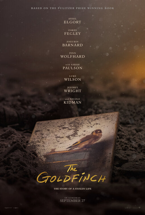 1000 piece jigsaw puzzle for the movie poster: The Goldfinch (2019)