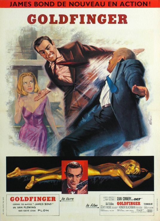 the movie poster: Goldfinger (1964) ver2