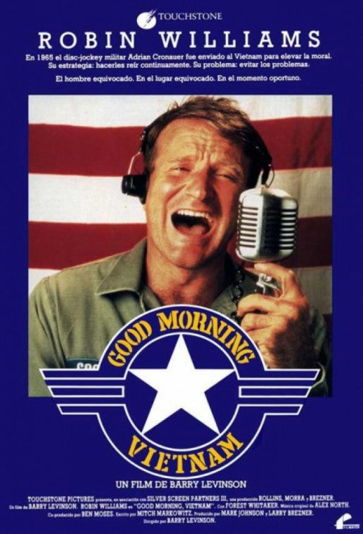 1000 piece jigsaw puzzle for the movie poster: Good Morning, Vietnam (1987) ver2