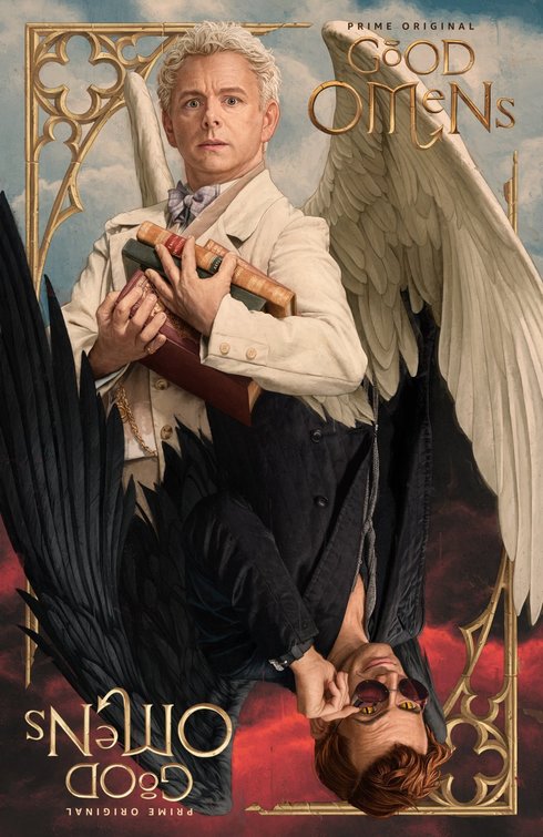 1000 piece jigsaw puzzle for tv poster: Good Omens, ver2