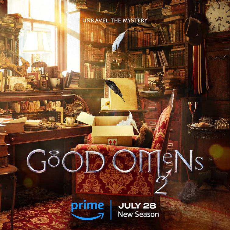 1000 piece jigsaw puzzle for tv poster: Good Omens, ver28