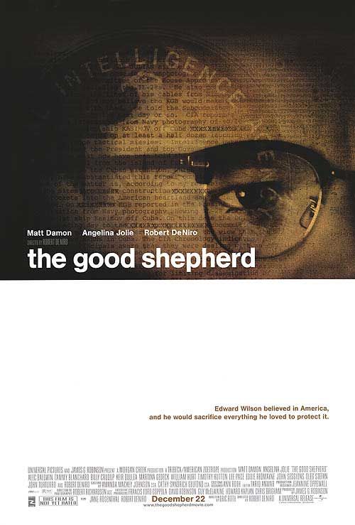 the movie poster: The Good Shepherd (2006)