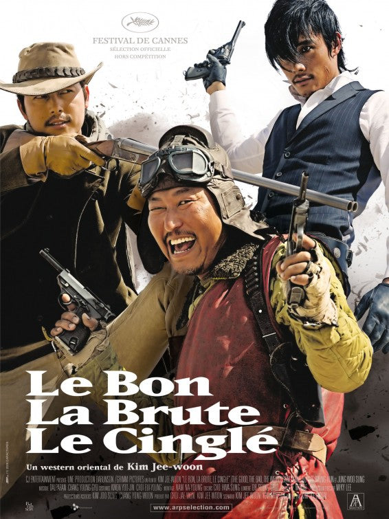 1000 piece jigsaw puzzle for the movie poster: The Good, the Bad, and the Weird (2009) ver5