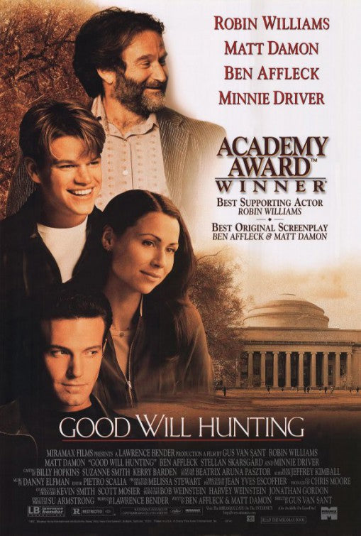 1000 piece jigsaw puzzle for the movie poster: Good Will Hunting (1997) ver3