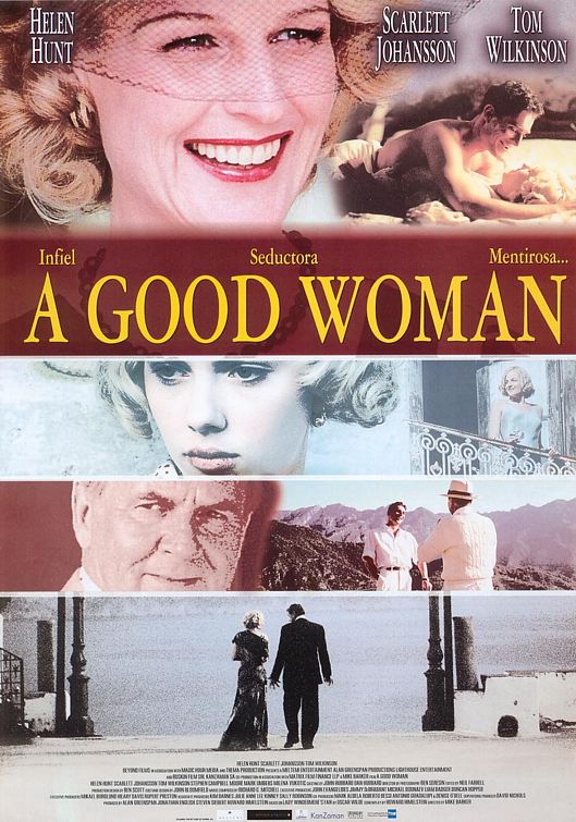 the movie poster: A Good Woman (2005) ver2