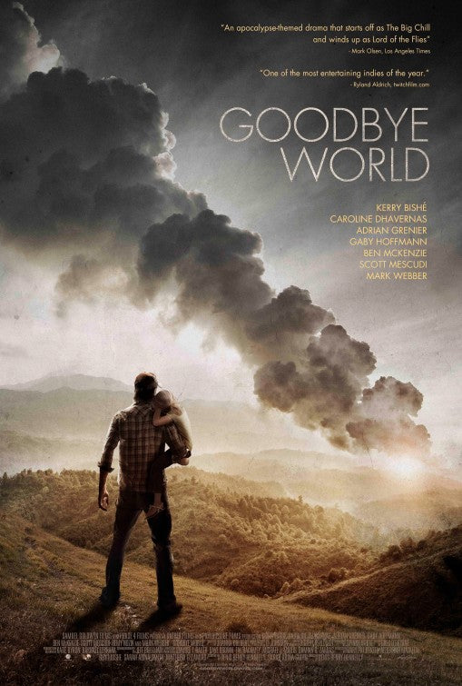 1000 piece jigsaw puzzle for the movie poster: Goodbye World (2014)