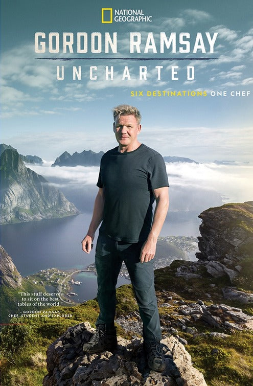 1000 piece jigsaw puzzle for tv poster: Gordon Ramsay: Uncharted