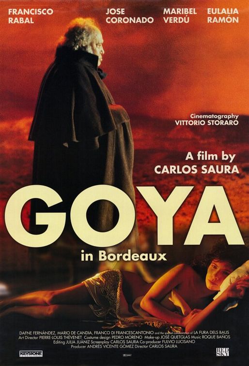 the movie poster: Goya in Bordeaux (2000) ver2