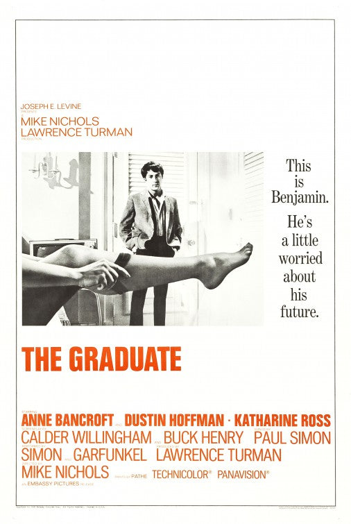 the movie poster: The Graduate (1967)