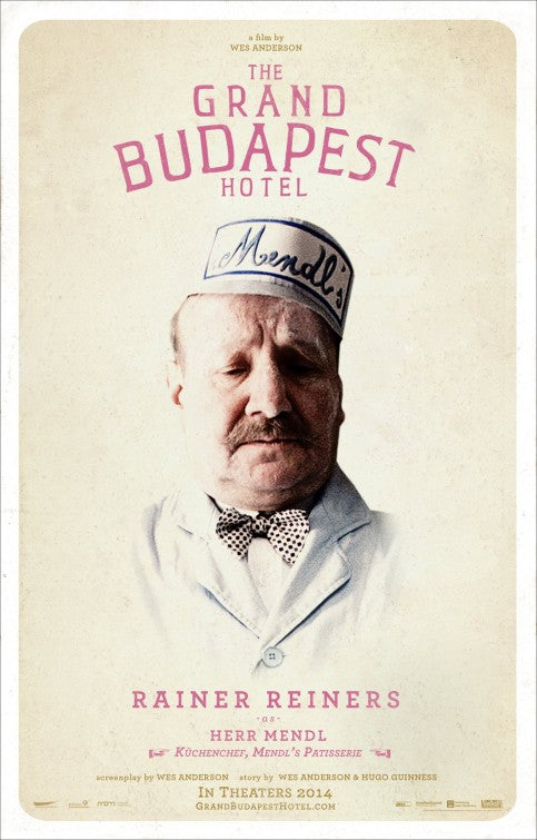 1000 piece jigsaw puzzle for the movie poster: The Grand Budapest Hotel (2014) ver4
