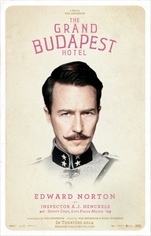 1000 piece jigsaw puzzle for the movie poster: The Grand Budapest Hotel (2014) ver5