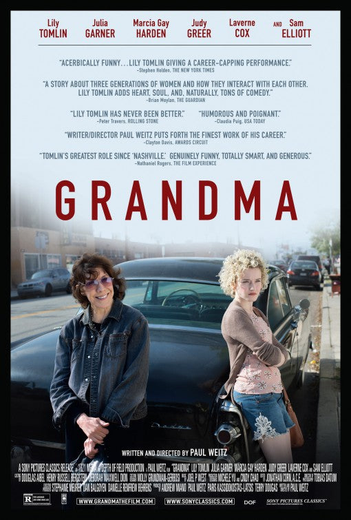 1000 piece jigsaw puzzle for the movie poster: Grandma (2015)