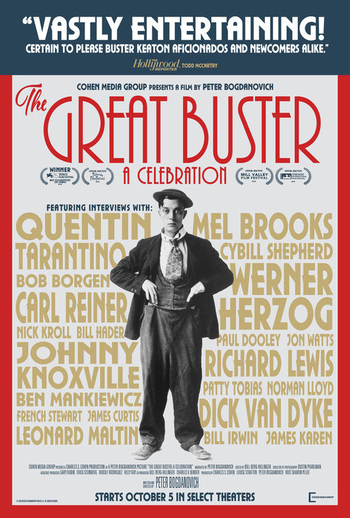 1000 piece jigsaw puzzle for the movie poster: The Great Buster (2018)