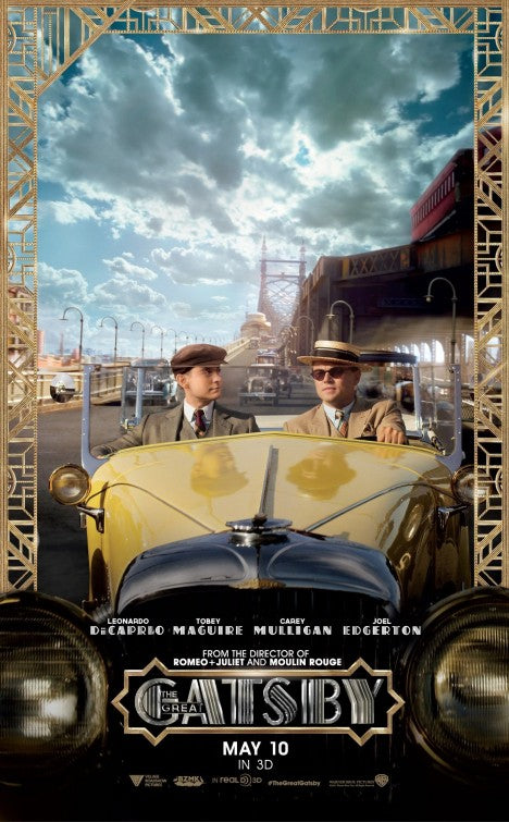 1000 piece jigsaw puzzle for the movie poster: The Great Gatsby (2013) ver16