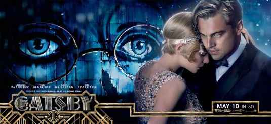 1000 piece jigsaw puzzle for the movie poster: The Great Gatsby (2013) ver23