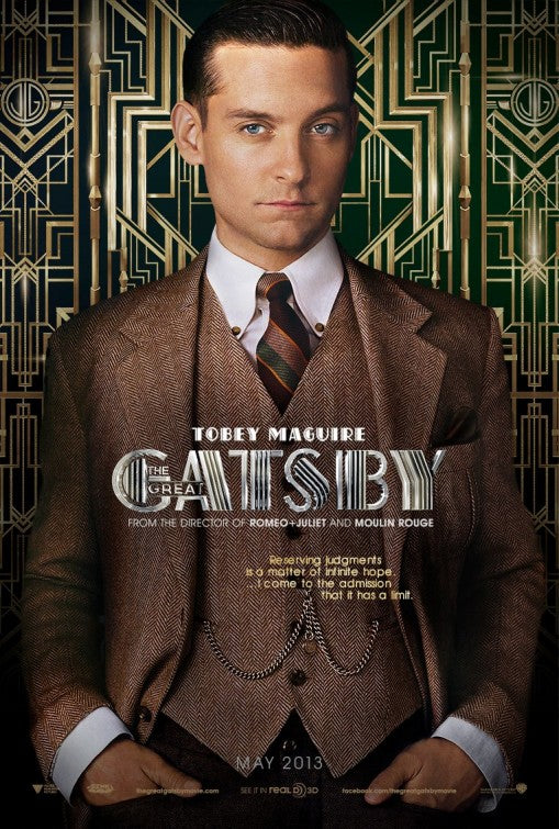 1000 piece jigsaw puzzle for the movie poster: The Great Gatsby (2013) ver4